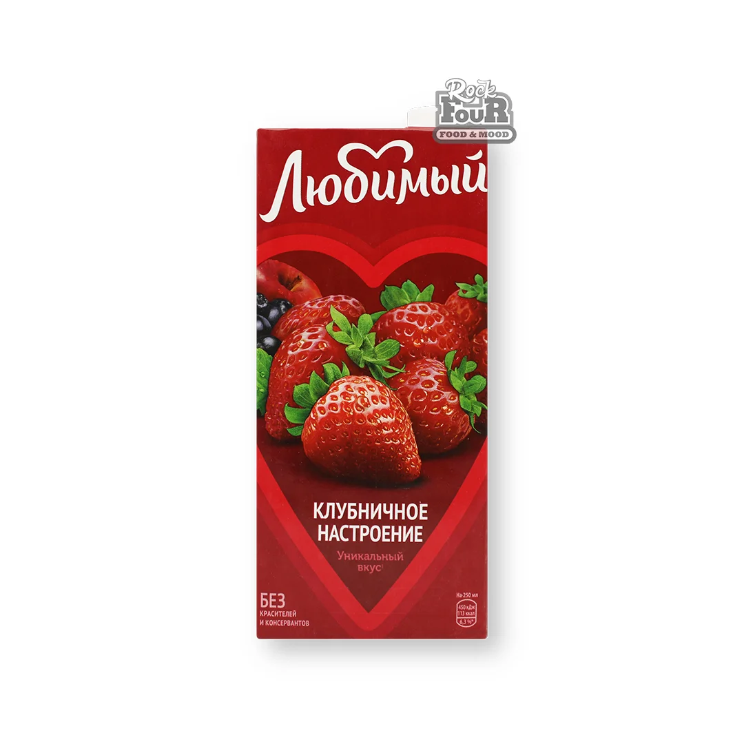 Juice drink "Lyubimiy Strawberry mood" 950ml